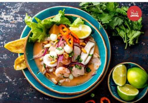 Ceviche mixto con chicharrón de calamar: receta fácil ceviche mixto