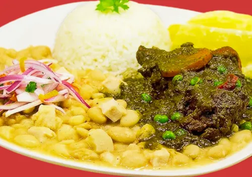 Receta de Seco de Carne con Frejoles receta de frejoles con seco de carne peru comidas