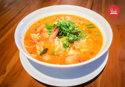 picanteria peruana chupe de camarones