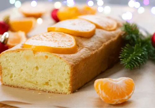 Peruvian tangerine cake (queque de mandarina) recipe photo from the Perú Comidas blog