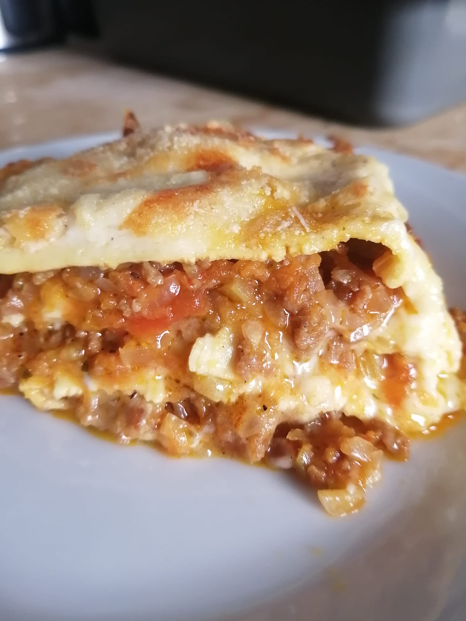 lasagna Bolognese, final result lasagna Bolognese, final result
