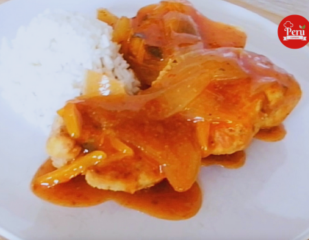escabeche de pollo peruano