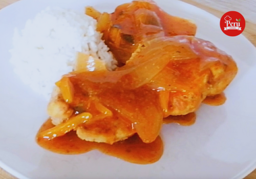 escabeche de pollo peruano