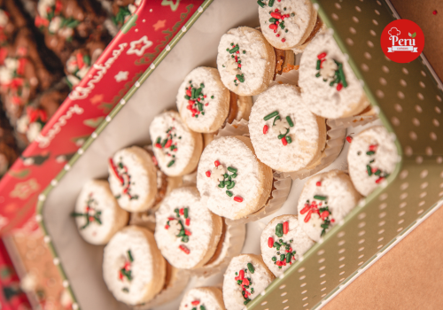 alfajores maicena manjar blanco navidad peruanos